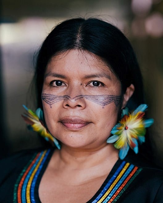 Exposición de Patricia Gualinga en el Diplomado Internacional “Litigación Estratégica en Derechos de Pueblos Indígenas y la Madre Naturaleza” 1 Foto2 nota 25