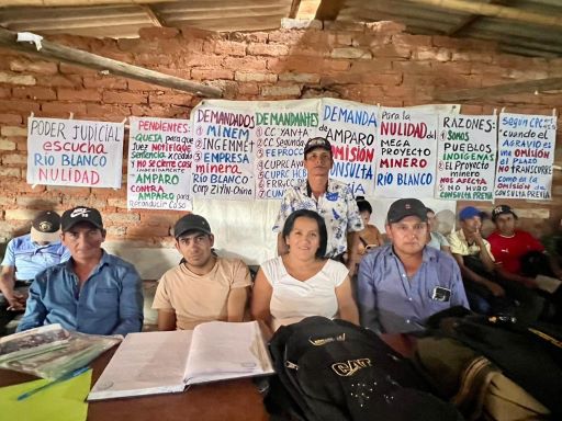 CASO RÍO BLANCO: ORGANIZACIONES INDÍGENAS SE MOVILIZAN EN AYABACA Y HUANCABAMBA PARA EXIGIR EL CESE DE IRREGULARIDADES EN SU DEMANDA JUDICIAL DE NULIDAD DEL INCONSULTO MEGRAPROYECTO MINERO 5 Foto6 nota7 2026
